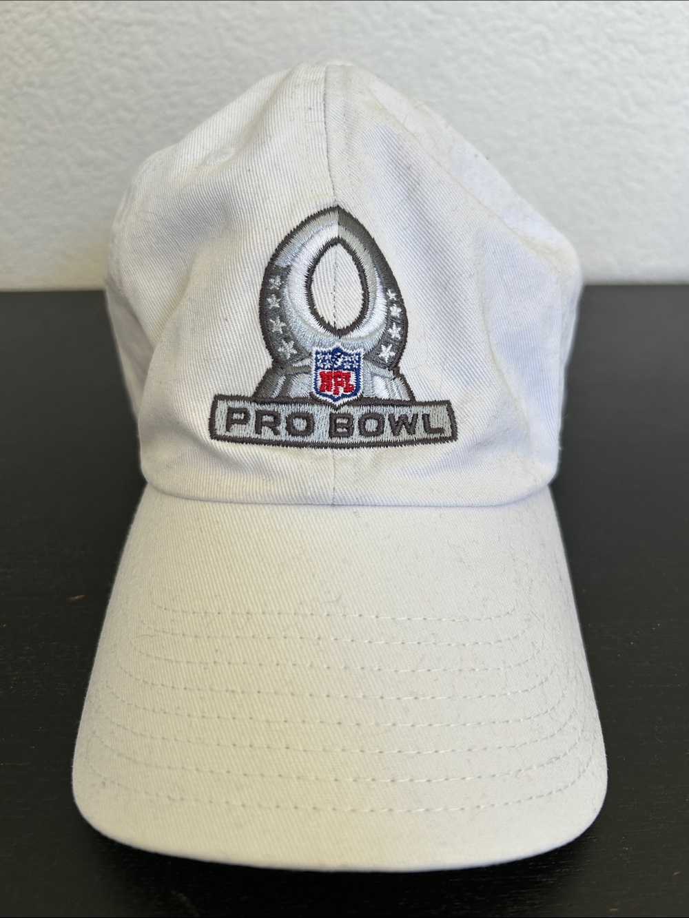 NFL White Pro Bowl Embroidered Cap